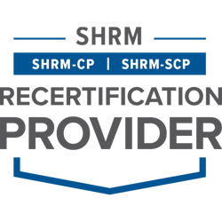 Wordmark of SHRM recertification